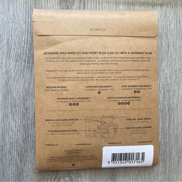 Modibodi Swimwear Recycled Hi Waist Bikini Brief - Picture 6 of 6